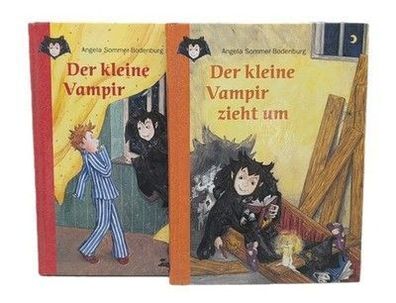 Der kleine Vampir + zieht um Angela Sommer-Bodenburg 2er Set Kinderbuch
