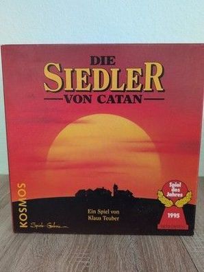 Die Siedler von Catan Basisspiel Holz Version Kosmos vollständig
