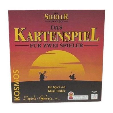 Die Siedler von Catan Das Kartenspiel Kosmos unbespielt 2 Spieler