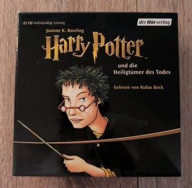 Harry Potter Heiligtümer des Todes Hörbuch 22 CDs Rowling Carlsen