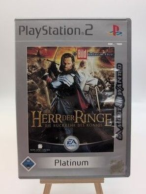 Herr der Ringe Rückkehr des Königs PS2 EA Games ohne Anleitung