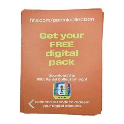 Panini FIFA World Cup 2026 Digital Pack Online Code 17x Neu