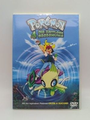 Pokémon 4 Die zeitlose Begegnung DVD Deutsch Zustand gut