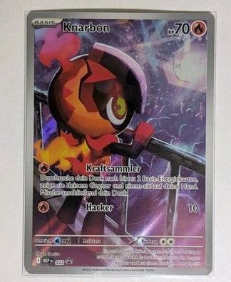 Pokemon Karte: Knarbon MEP 022 Mega Entwicklungen NM Deutsch PROMO