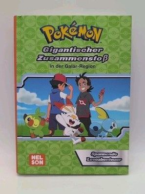 Pokémon Lesebuch Gigantischer Zusammenstoß Galar-Region Nelson 2022