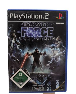 Star Wars The Force Unleashed PS2 Sony PlayStation 2 PAL LucasArts