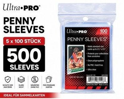 Ultra Pro Penny Sleeves 500 Stück Trading Card Schutzhüllen