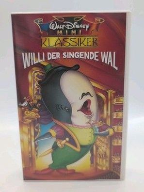 Walt Disney Mini-Klassiker Willi der singende Wal VHS Videokassette