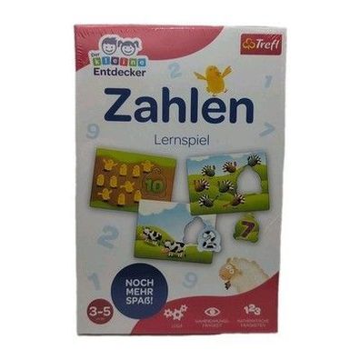 Zahlen Lernspiel Kleine Entdecker Kinderspiel Trefl 02047