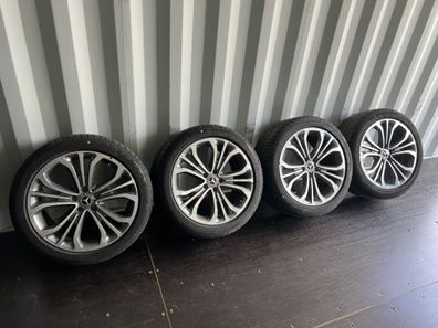 4 X Mercedes BENZ S-KLASSE 217 19 ZOLL 9.5J ET43.5 A2174010302 RAD Bridgestone