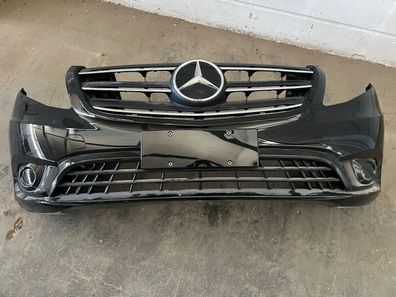 Mercedes Benz Vito W447 Front-Stoßstange Obisidianschwarz-Metallic