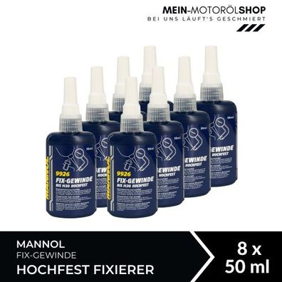Mannol Fix-Gewinde Hochfest Fixierer 8x50 ML