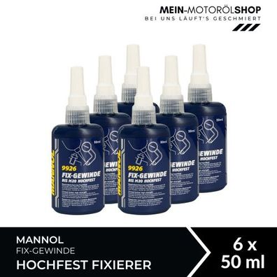 Mannol Fix-Gewinde Hochfest Fixierer 6x50 ML