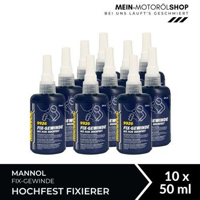 Mannol Fix-Gewinde Hochfest Fixierer 10x50 ML