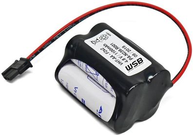 Notleuchten-Akku mit Kabel und Stecker 4,8V 1100mAh NiMH für Inotec 890014