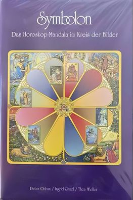 Symbolon, 78 Karten, Arbeitsbuch und Legeplan. Das Horoskop Mandala im Kreis der Bild