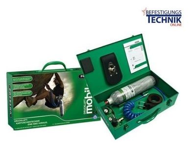 Prebena Mobilo 400 PKT KT-3500 Druckluft Kartuschen System mit Schlauch und Tragegürt