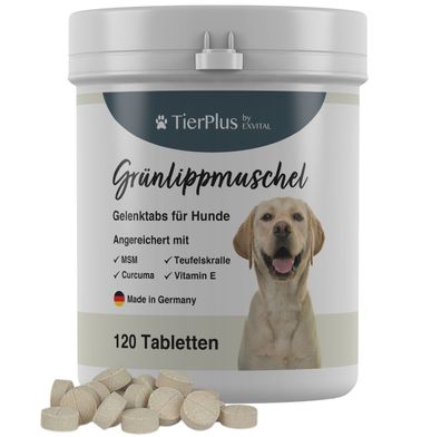 Grünlippmuschel Gelenktabletten für Hunde