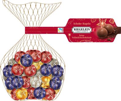Riegelein Schoko-Kugeln massiv Vollmilch 200 g