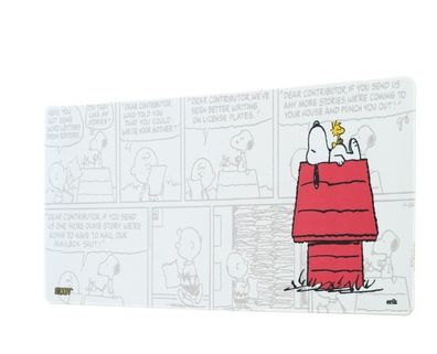 Peanuts Snoopy Charlie Brown XXL Schreibtischunterlage Gamingmatte Mousepad 80x35 cm