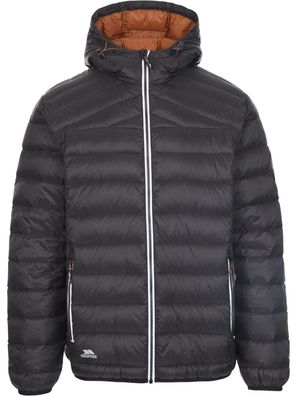 Trespass Jacke Whitman Ii - Male Down Jacket Black / Rust
