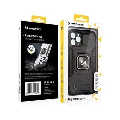 Wozinsky Ring Armor Hülle für iPhone 14 Pro Max - Robuste Schutzhülle mit Magnet