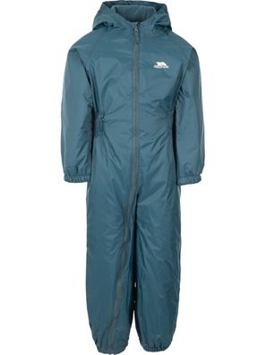 Trespass Kinder Regenset Dripdrop - Childs Rain Suit Teal