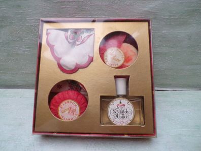 Vintage Kölnisch Wasser Geschenkkarton Schmitt GmbH Parfum Seifen Taschentuch