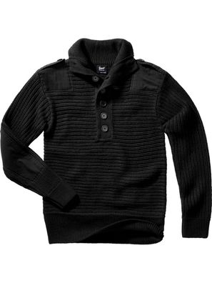Brandit Men Alpin Pullover Black