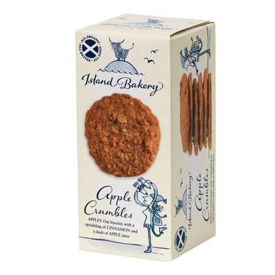 Island Bakery Buttergebäck Apple Crumbles mit Zimt Bio