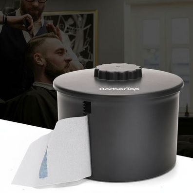 Frisierkragen Spender Box, Dispenser Behälter für Einwegkragen, Friseur