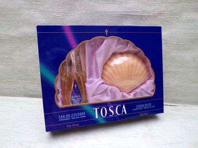 Tosca Zerstäuber Eau de Cologne 25ml Luxus Seife 125g Geschenkpackung Mühlens
