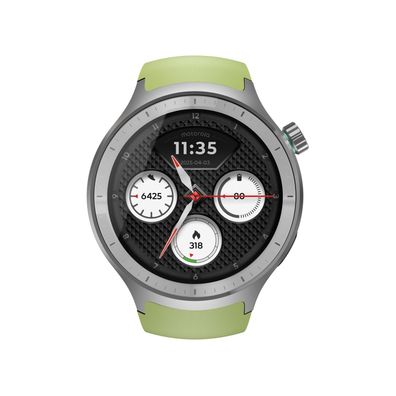 Motorola Solutions Motorola Moto Watch, 3,63 cm (1.43"), OLED, Touchscreen, 4 TB, GPS