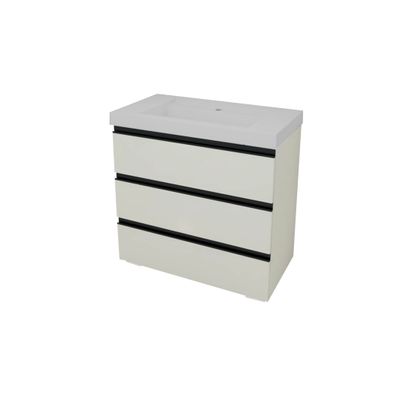 Kolpa Harmony Schrank mit Waschbecken (stehend auf Füßen) OUHF 90 LG