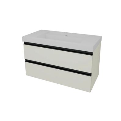 Kolpa Harmony Schrank mit Waschbecken (hängend) OUHW 100 LG