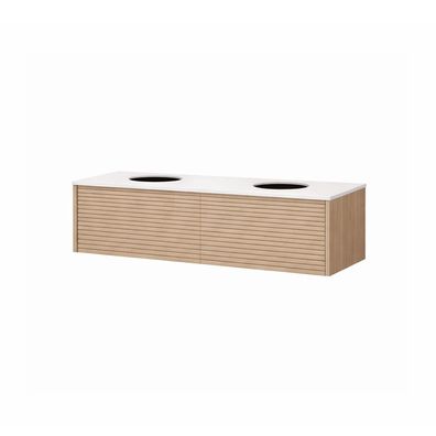 Kolpa ORPHIA Waschbecken-Unterschrank mit Kerrock-Platte und Schublade OOR 140 H/ACAC