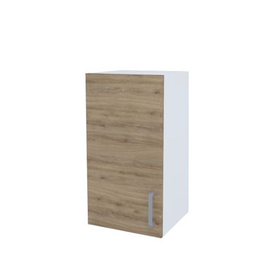 Kolpa EVELIN Schrank mit Tür und Abschlussablage E 702 GRAY/OAK