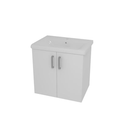 Kolpa EVELIN Schrank mit Waschbecken OUE 65 WH