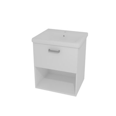 Kolpa EVELIN Schrank mit Waschbecken OUE 55 II WH