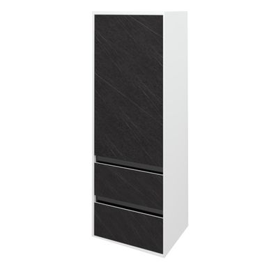 Kolpa Pandora Schrank mit Tür P 1301 BLACK STONE