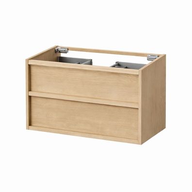 Kolpa STORIA Waschtischunterschrank mit zwei Schubladen OS 80 ACACIA