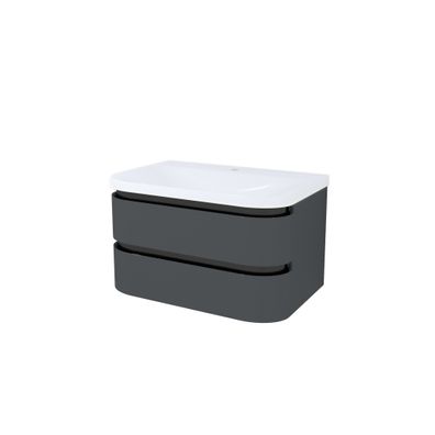 Kolpa Vittoria Schrank mit Waschbecken OUV 80 DG