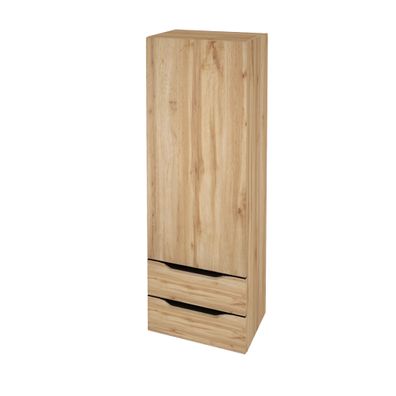 Kolpa MALAYA Schrank mit Tür und Schubladen M 1301 NATUR OAK