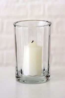 Windlicht Tornado Glas klar H 14cm
