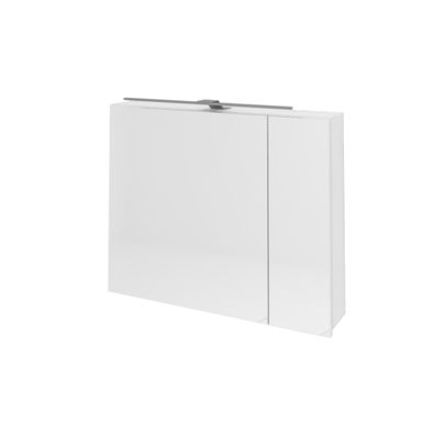 Kolpa OXANA Spiegelschrank mit LED-Leuchte TOO 80 WH - LED, SW, S