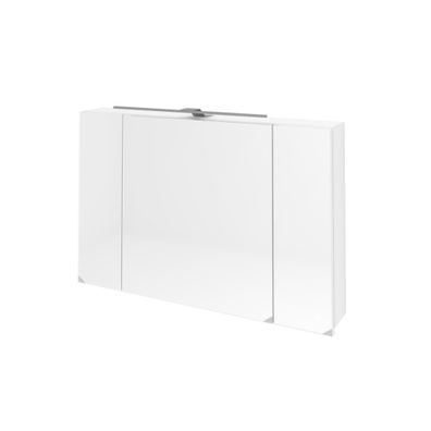 Kolpa OXANA Spiegelschrank mit LED-Leuchte TOO 100 WH - LED, SW, S
