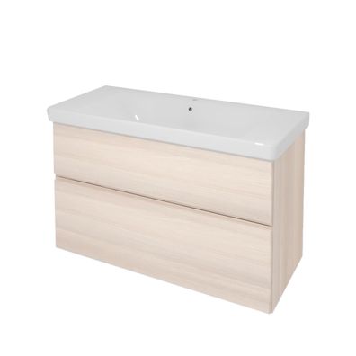 Kolpa OXANA Schrank mit Waschbecken OUO 105 ACACIA LIGHT