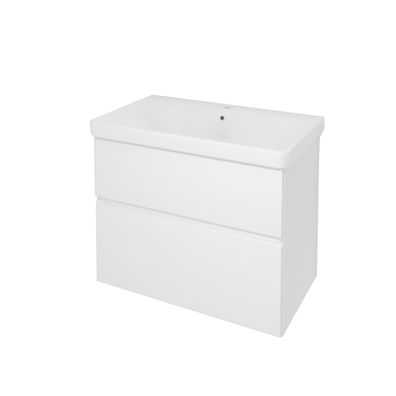 Kolpa OXANA Schrank mit Waschbecken OUO 80 WH