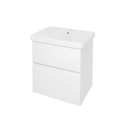 Kolpa OXANA Schrank mit Waschbecken OUO 60 WH