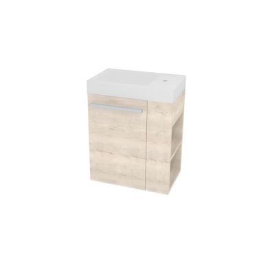 Kolpa KIKI Schrank mit Waschbecken OUK 40 L CW